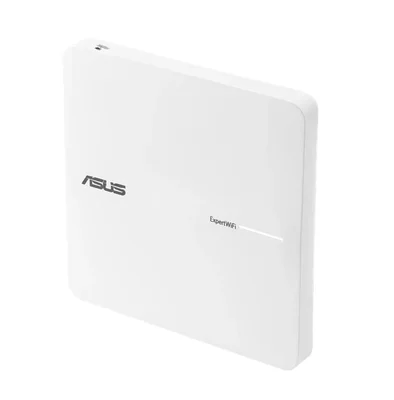 Аксес-пойнт ASUS ExpertWiFi EBA63 AX3000, Dual-Band, Quad-Core 1.7GHz, PoE, бял