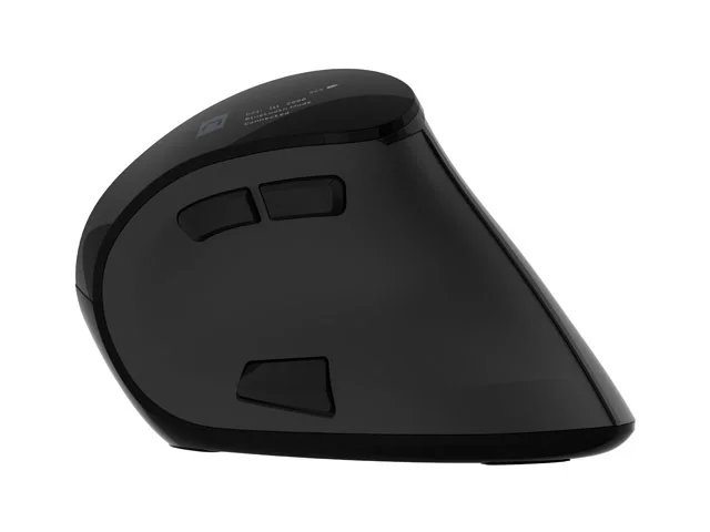 Безжична вертикална мишка Natec Euphonie Pro, 4000 DPI, Bluetooth 5.0, тиха, програмируема, черна
