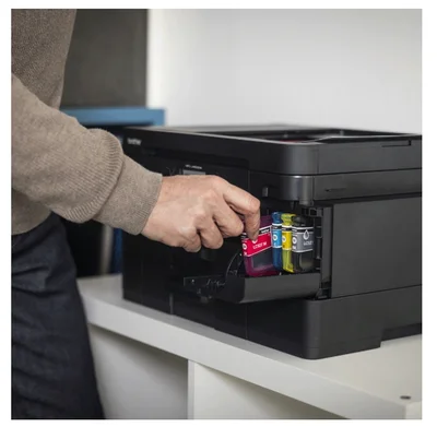 Brother LC527XLY  Yellow Ink Cartridge for MFCJ5010DW/MFCJ5110DW - 2000 page yield