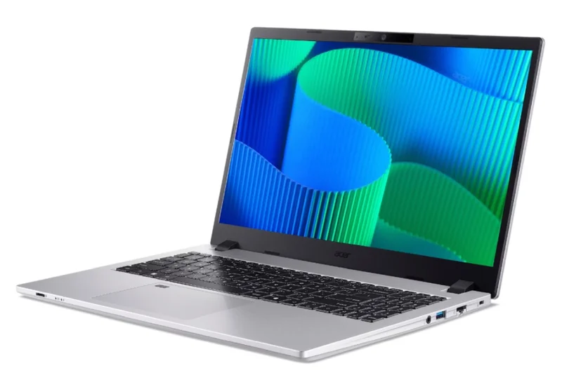 Acer TravelMate P2 TMP215-55-TCO-5378, Intel Core 5 120U (1.4GHz up to 5.0GHz, 12MB), 15.6" FHD (1920x1080) IPS, 16GB DDR5(2x8GB), 512GB PCIe NVMe SSD, Intel Graphics, RG-45, WiFi 6E, BT 5.3, KB Backlit, TPM 2.0, FPR, Win 11 Pro EDU, 3Y, Silver