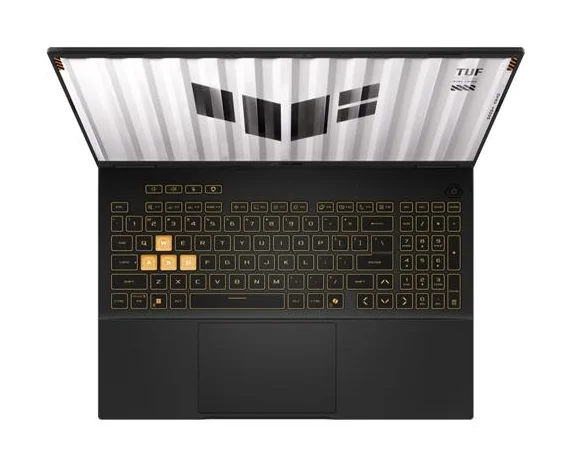 Asus TUF F16 FX608JMI-TU271,Intel  i7 14650HX 2.2 GHz (30MB Cache, up to 5.2 GHz, 16 cores, 24 Threads) 16.0  WUXGA(WU) 1920X1200 16:10 Bend+300nits Anti-Glare sRGB 100% Wide View, AG,144 Hz,16GB DDR5 5600 so-dim ,512GB PCIe 4.0,RTX 5060 8GB GDDR7, Gray
