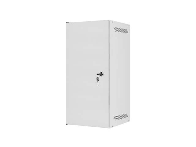 Lanberg rack cabinet 10" wall-mount 12U/280x310 for self-assembly with metal door grey (flat pack)