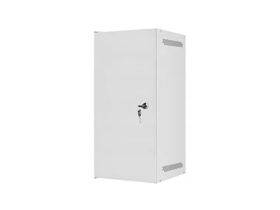 Lanberg rack cabinet 10" wall-mount 12U/280x310 for self-assembly with metal door grey (flat pack)