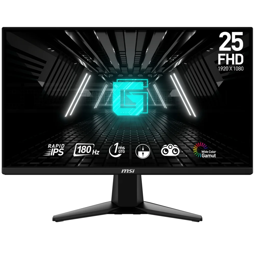 Монитор MSI G255F 24.5" Rapid IPS 180Hz 1ms FHD