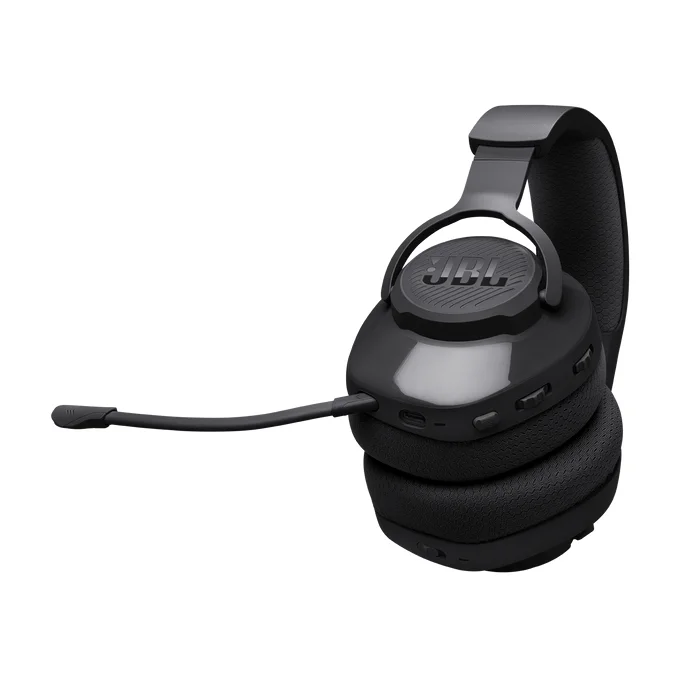 Геймърски слушалки JBL Quantum 360 BLK безжични, over-ear, с пространствен звук и подвижен микрофон, черни
