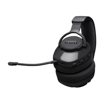 Геймърски слушалки JBL Quantum 360 BLK безжични, over-ear, с пространствен звук и подвижен микрофон, черни