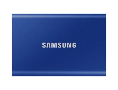 Външен SSD диск Samsung Portable T7 1TB USB 3.2 Indigo Blue
