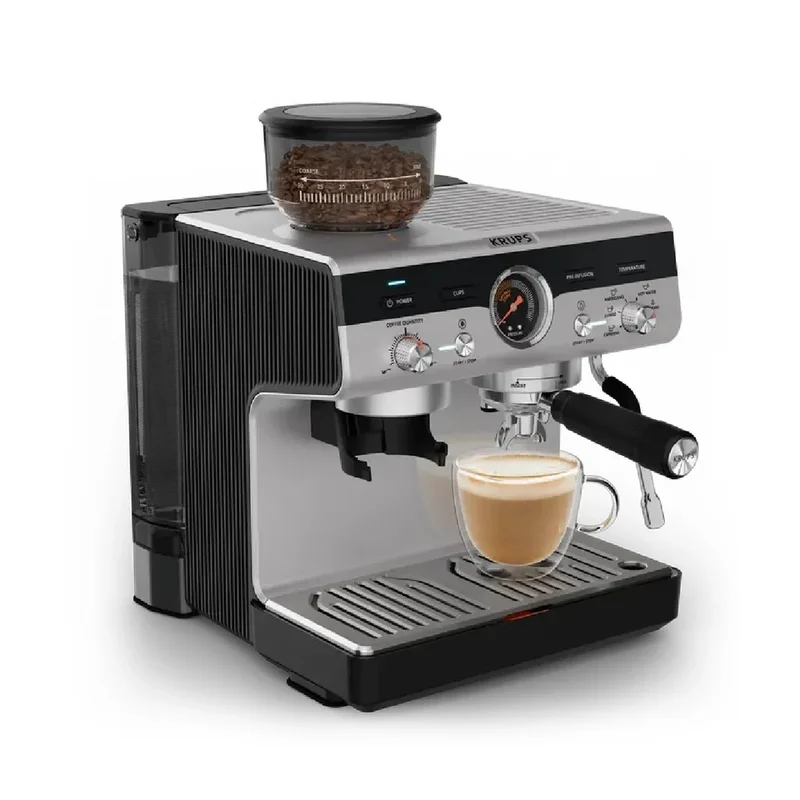Кафемашина Krups XP801T10 с помпа и мелачка
