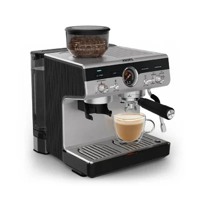 Кафемашина Krups XP801T10 с помпа и мелачка
