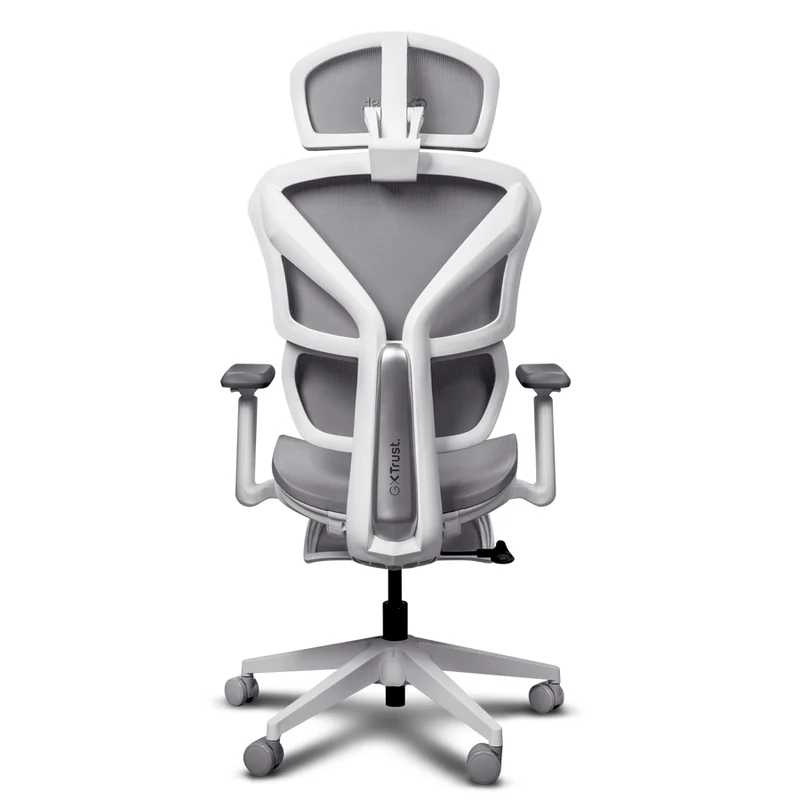 TRUST GXT725W Rivara Ergonomic Mesh Gaming Chair White