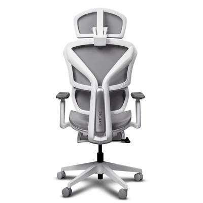 TRUST GXT725W Rivara Ergonomic Mesh Gaming Chair White