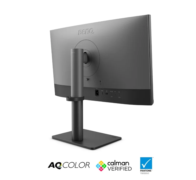 BenQ PD2706QN, 27", 100Hz, QHD IPS, AQCOLOR, Designer, Pantone, Nano Matte Panel, HDR10, 100% sRGB, Card Reader, HDMI (2.0), DP (1.4), USB-C (DP alt. PD 90W), USB Hub, 3.5 Jack, 2x 3W, Pivot, Height adj. 115mm, VESA 100