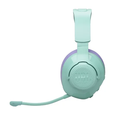 JBL QUANTUM 360 CYN Wireless over-ear gaming headset with surround sound and detachable mic