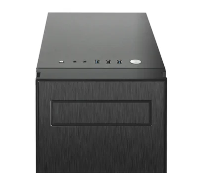 Кутия за компютър Chieftec Hawk TG Middle Tower, черен