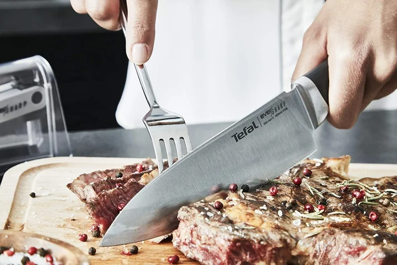 Комплект нож с острилка Tefal K2569004 Ever Sharp