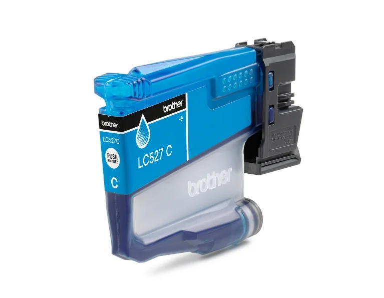 Brother LC527C Cyan Ink Cartridge for MFCJ5010DW/MFCJ5110DW - 900 page yield