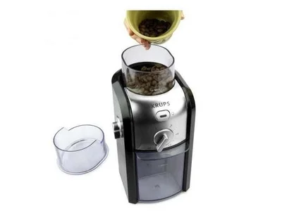 Krups GVX242, Coffee Grinder Pro Edition black/chrome