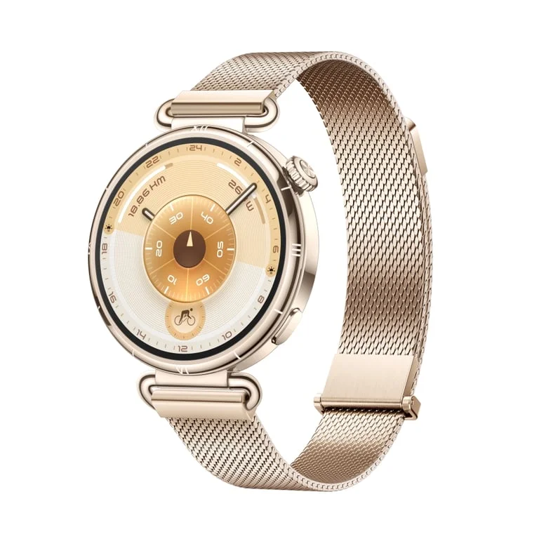 Смарт часовник Huawei Watch GT6 Konsu-B19M 1.32" AMOLED 466x466 Gold Millanese