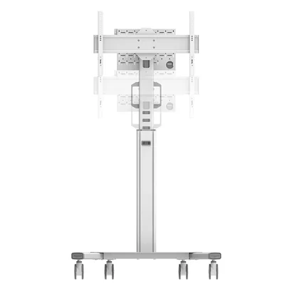 Neomounts Select Mobile Display Floor Stand (37-75") 10 cm. Wheels, White