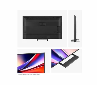 Hisense 65" A7Q, 4K Ultra HD 3840x2160, QLED, HDR 10+, HLG, Dolby Vision, Dolby Atmos, Smart TV, Light Sensor, WiFi Direct, BT, Anyview Cast, 3xHDMI, 2xUSB, LAN, CI+, DVB-T2/C/S2, Black
