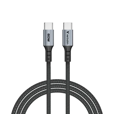 Verbatim Sync & Charge USB-C to USB-C 60W 120 cm
