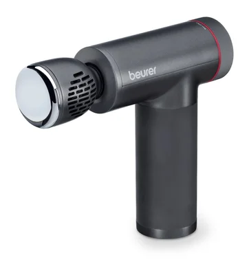 Beurer MG 195 Hot & Cold massage gun, 7 high-quality massage attachments, 9 intensity levels, Up to 4.5 h running time, LED display, Storage case