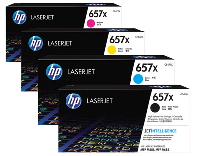 HP 657X High Yield Cyan Original LaserJet Toner Cartridge (CF471X)
