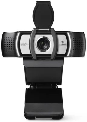 Logitech C930e Webcam, Full HD, Autofocus, Built-in mic, 90° FoV, Black