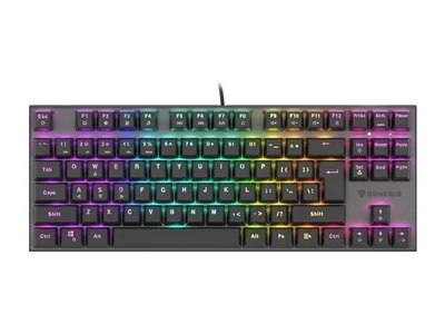 Геймърска механична клавиатура Genesis Thor 303 TKL RGB Outemu Red US Black