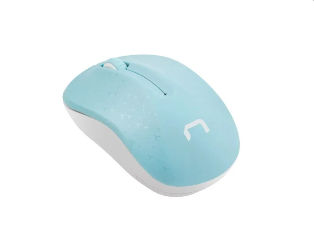 Мишка NATEC Toucan Wireless 1600 DPI Оптична Синьо-Бяла
