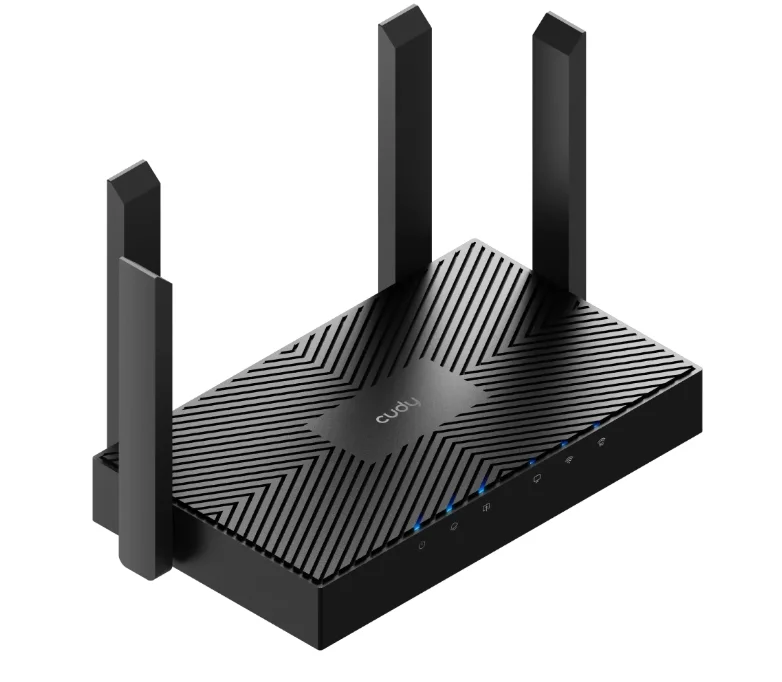 Cudy WR3000 AX3000 Gigabit Wi-Fi 6 Mesh Router 2402Mbps at 5GHz + 574Mbps at 2.4GHz, 4 x 10/100/1000Mbps Ports