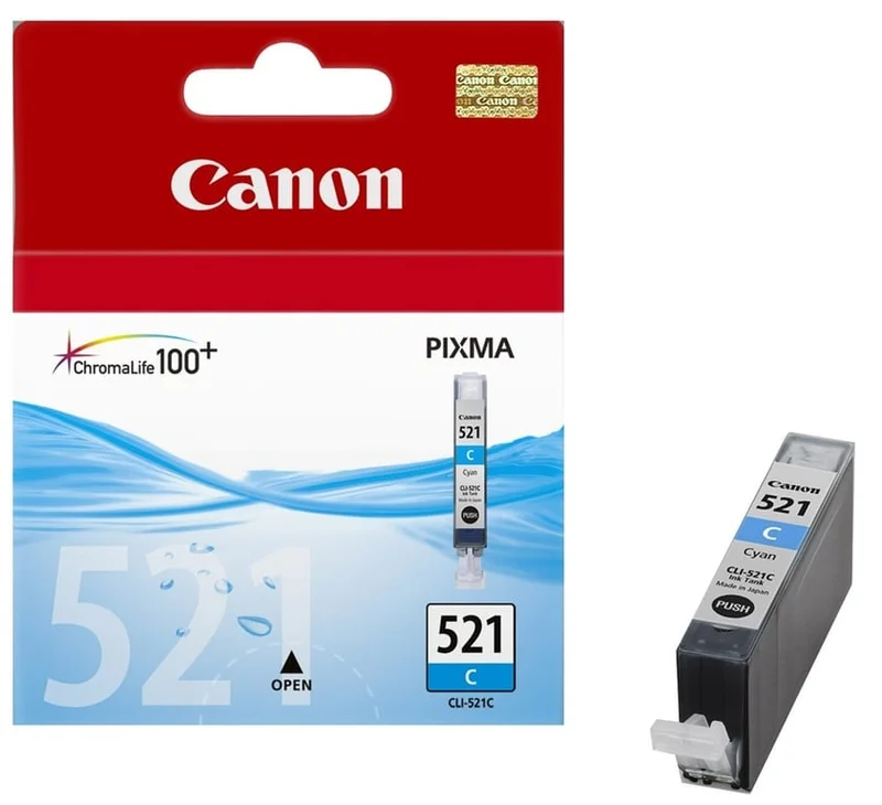 Мастило Canon – CLI-521 C, Cyan