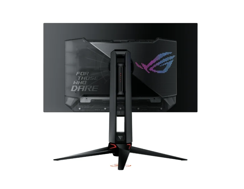 Asus ROG Swift OLED PG27AQDP Gaming monitor 27 ", WOLED panel, 480 Hz (above 360Hz), 0.03 ms (GTG), FreeSync Premium, custom heatsink, ASUS OLED Care+, AI Assistant, VESA DisplayHDR 400 True Black, uniform brightness, 99% DCI-P3, true 10-bit color