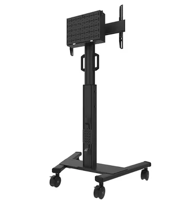 Neomounts Select Mobile Display Floor Stand (37-75") 10 cm. Wheels, Black