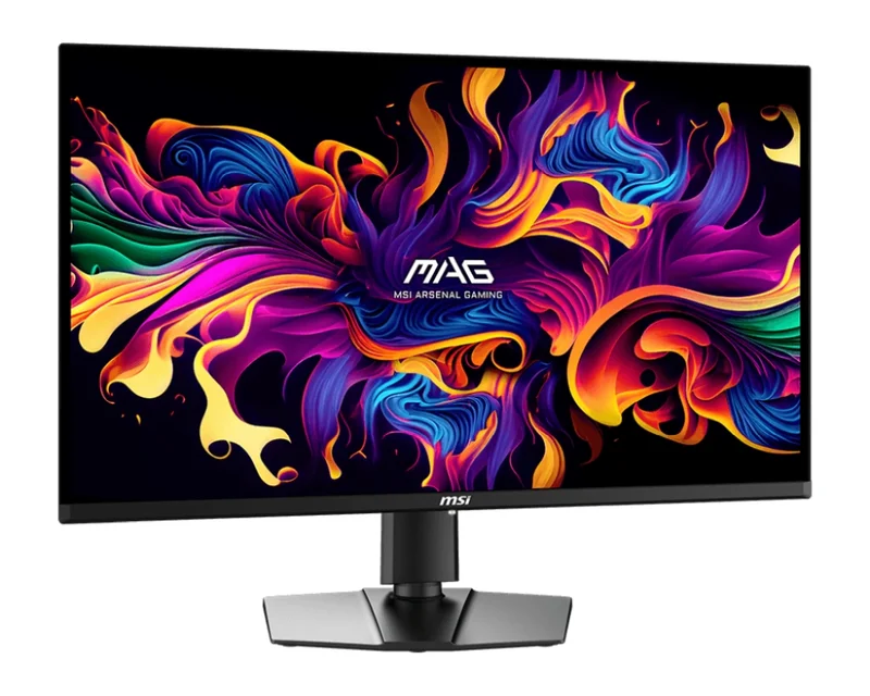 MSI MAG 321UP QD-OLED, 32", 0.03ms,165Hz, 3840x2160 (UHD), 16:9, Flat, Oled Care 2.0, FreeSync Premium Pro, Clear MR 9000, AR, 250 nits, DCR 150M:1, DP(1.4a), 2xHDMI 2.1, 1xTypeC DP alt. w/PD (15W), Pivot, Heigh Adj., Black, 9.1kg