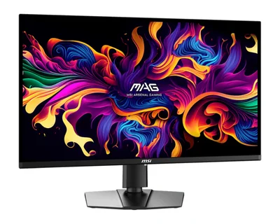 MSI MAG 321UP QD-OLED, 32", 0.03ms,165Hz, 3840x2160 (UHD), 16:9, Flat, Oled Care 2.0, FreeSync Premium Pro, Clear MR 9000, AR, 250 nits, DCR 150M:1, DP(1.4a), 2xHDMI 2.1, 1xTypeC DP alt. w/PD (15W), Pivot, Heigh Adj., Black, 9.1kg
