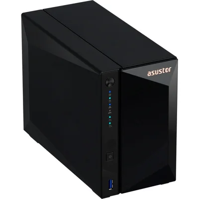 Мрежови сторидж ASUSTOR AS3302T_V2 2-Bay, Realtek RTD1619B, 2GB DDR4, 2.5GbE, USB 3.2 Gen1