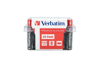Алкални батерии AAA Verbatim 1.5V комплект 24 броя