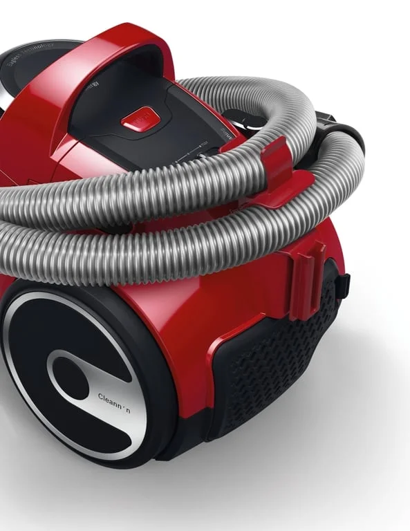 Bosch BGC05AAA2, Vacuum Cleaner, 700 W, Bagless type, 1.5 L, 78 dB(A), Energy efficiency class A, chili red/black