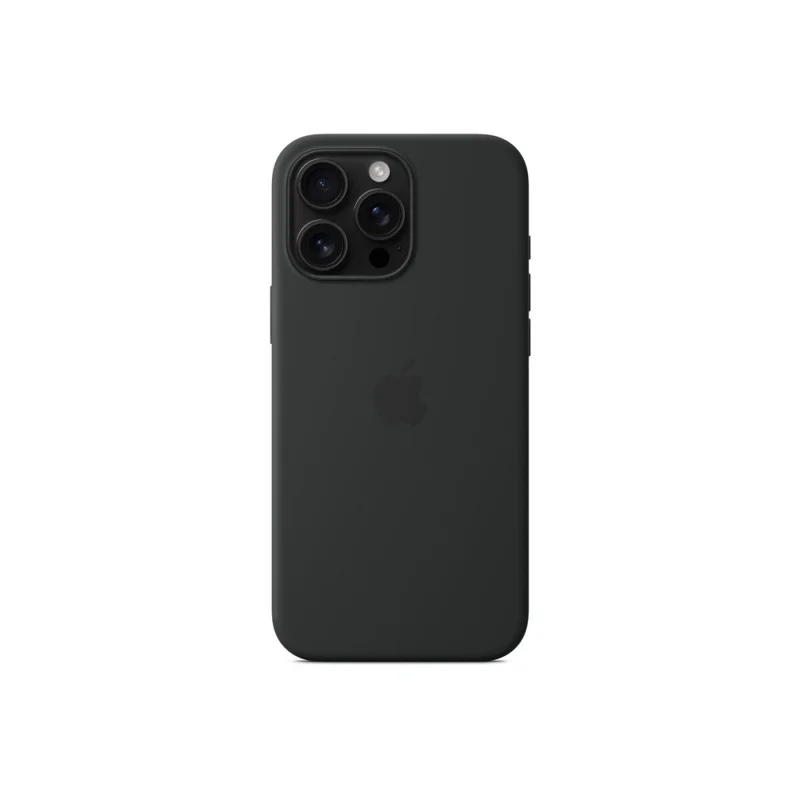 Apple iPhone 16 Pro Max Silicone Case with MagSafe - Black