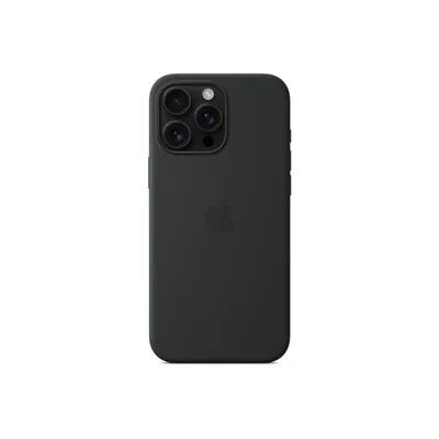 Apple iPhone 16 Pro Max Silicone Case with MagSafe - Black
