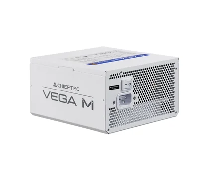 Захранване за компютри Chieftec Vega 850W ATX 3.1, 80 PLUS Gold, напълно модулно, бяло