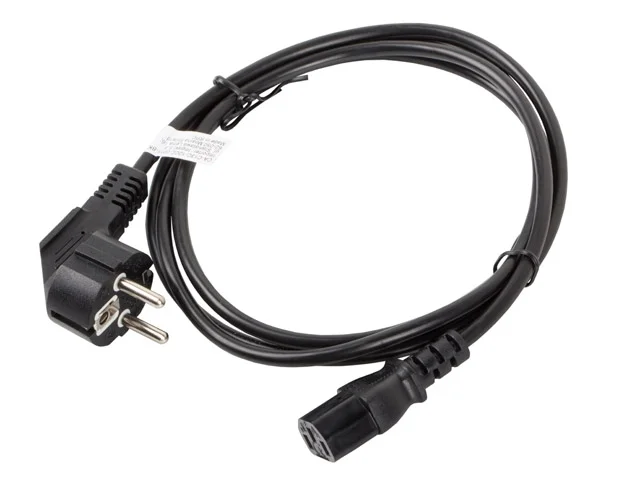 Захранващ кабел Lanberg CEE 7/7 към IEC 320 C13 1.8м, черен
