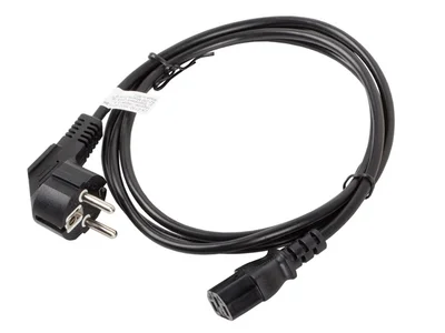 Захранващ кабел Lanberg CEE 7/7 към IEC 320 C13 1.8м, черен
