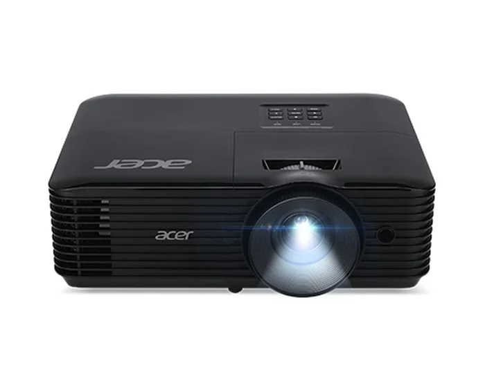Мултимедиен проектор Acer X1328Wi DLP, WXGA (1280x800), 4500 ANSI лумена, 20000:1, 220W, 3D Ready, HDMI, VGA, черен