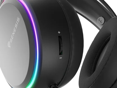 Геймърски слушалки Genesis Neon 613 G2 с микрофон, RGB подсветка, черни