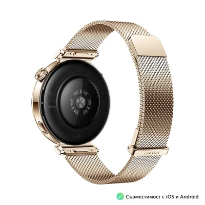 Смарт часовник Huawei Watch GT5 Jana-B19M 1.32" AMOLED 466x466 Gold Milanese