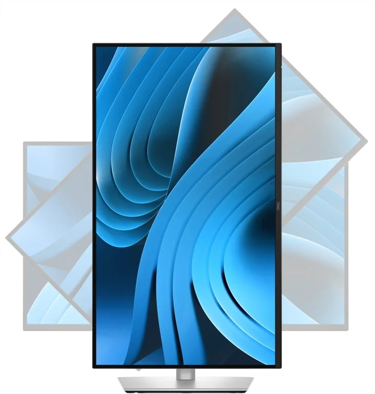 Монитор Dell P2725QE 27" 4K UHD IPS 100Hz 5ms черен
