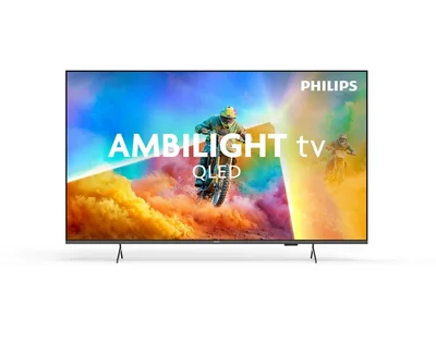 Philips 55PQS8501/12, 55'' 4K UHD QLED (3840x2160), DVB-T/T2/T2-HD/C/S/S2, 60Hz, 3 sided Ambilight, Pixel Precise UHD, HDR10, HLG, Titan OS , 3*HDMI, 2*USB, WiFi 802.11ac, EasyLink 3.0, 12W RMS, Black