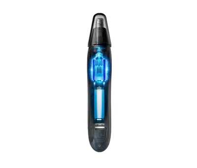 Тример за нос и уши Rowenta – TN3720E0, неръждаема стомана, Li-Ion батерия, черен